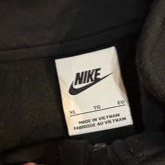 NIKE N98 TRIBUTE TRACK JACKET BLACK WHITE SZ XL - Picture 4 of 6